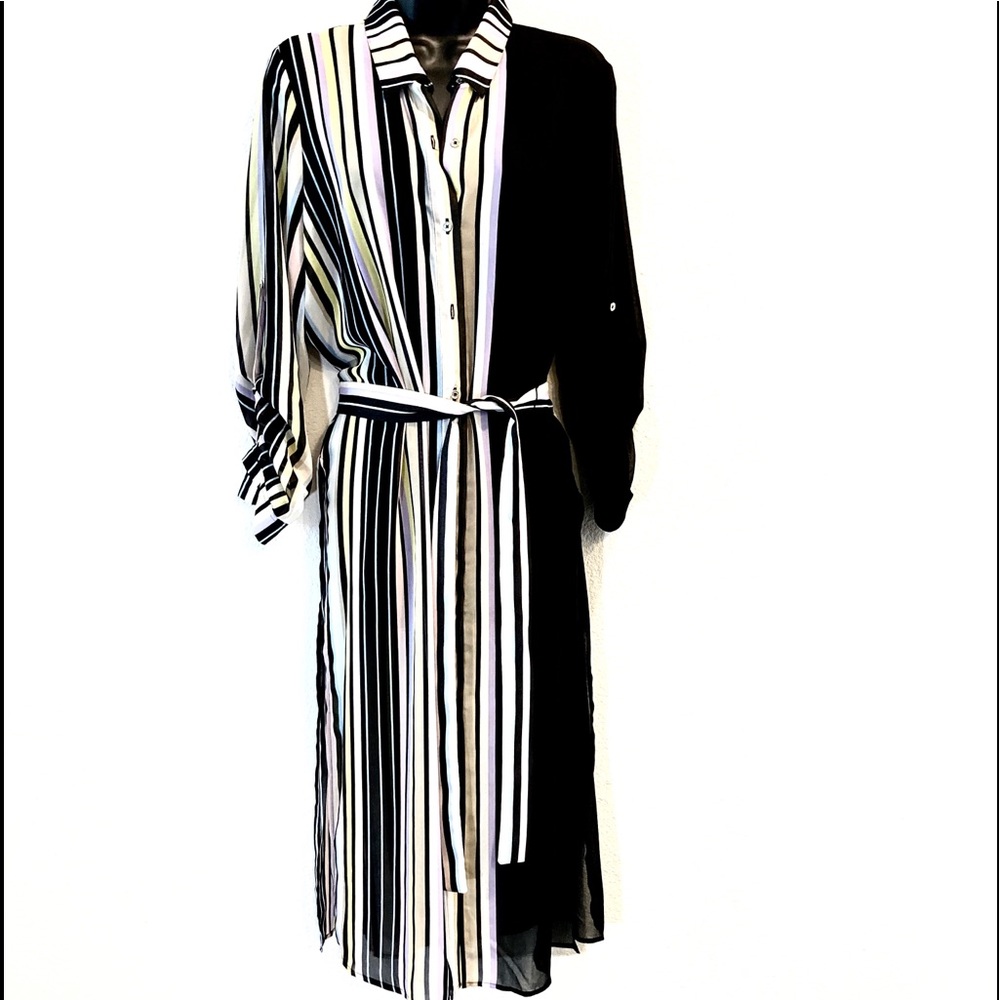 Calvin Klein Striped Dress/Tunic